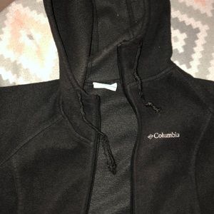 Columbia jacket with hoodie.